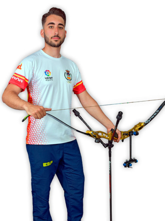 Camiseta competicion hombre equipacion nacional RFETA (La Liga)