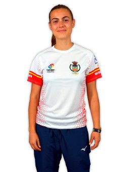 Camiseta competicion mujer equipacion nacional RFETA (La Liga)