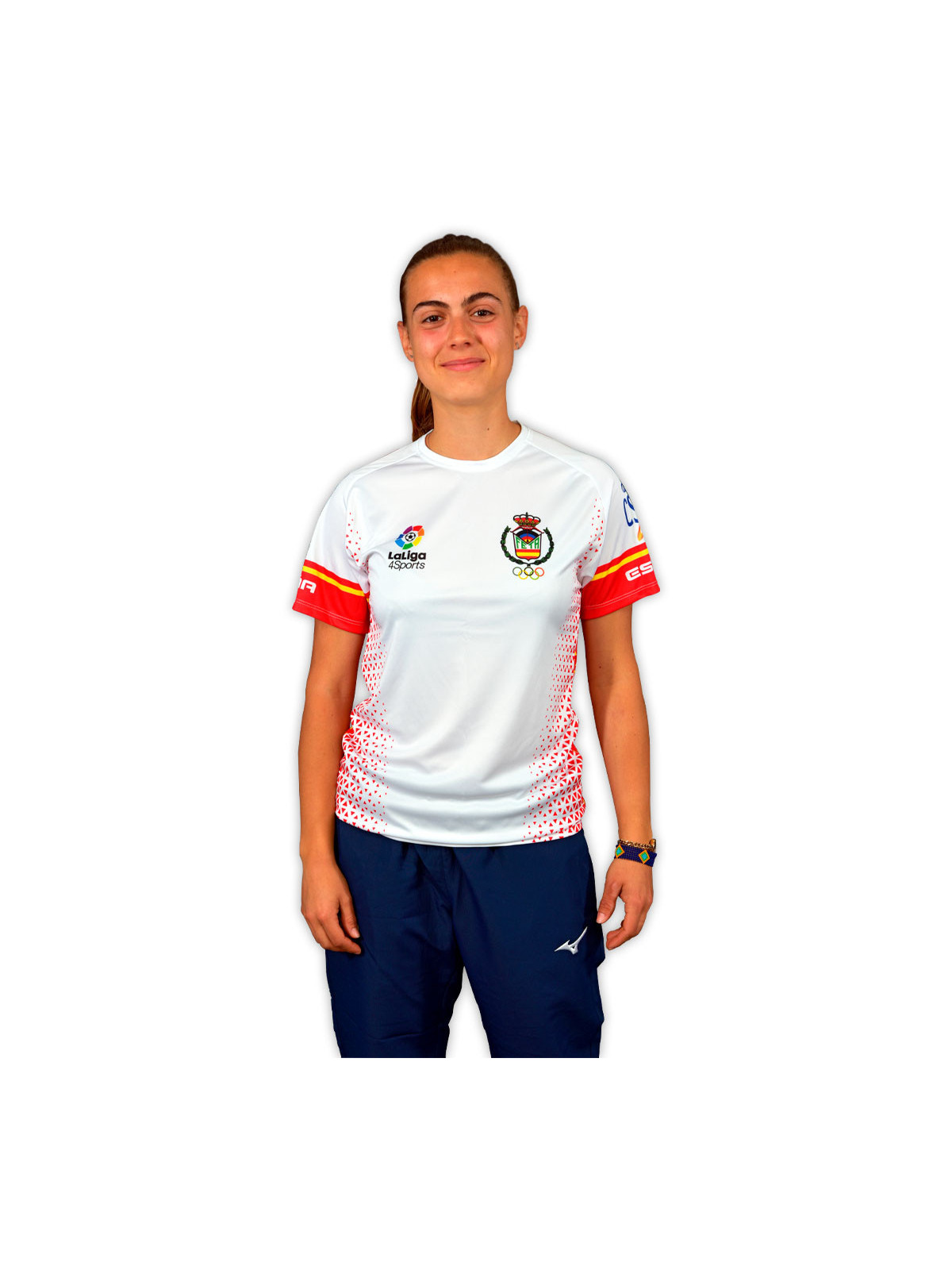 Camiseta competicion mujer equipacion nacional RFETA (La Liga)