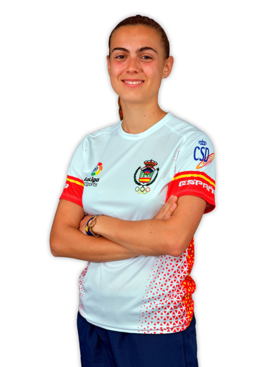 Camiseta competicion mujer equipacion nacional RFETA (La Liga)