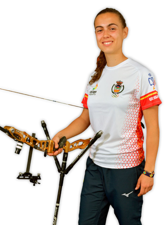 Camiseta competicion mujer equipacion nacional RFETA (La Liga)