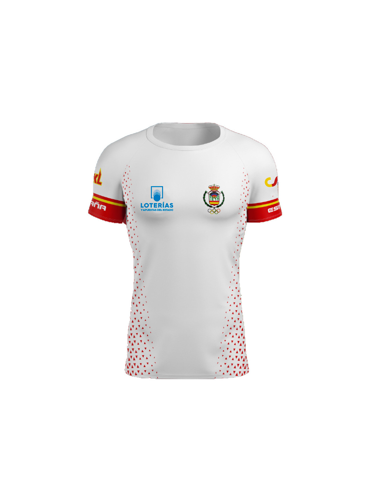 Camiseta competicion mujer equipacion nacional RFETA (Logo Loterias)