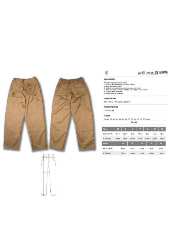 Pantalón juez RFETA