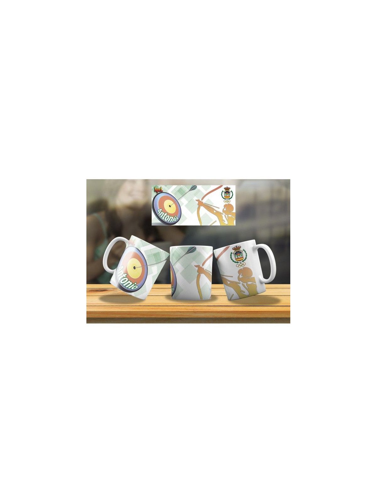 Taza tiro con arco 2.0 RFETA