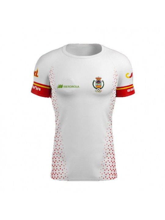 Camiseta mujer logo Iberdrola equipación nacional RFETA