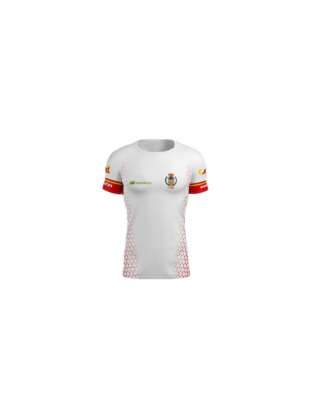Camiseta mujer logo Iberdrola equipación nacional RFETA