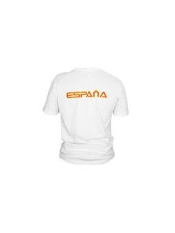 Camiseta blanca equipación nacional RFETA