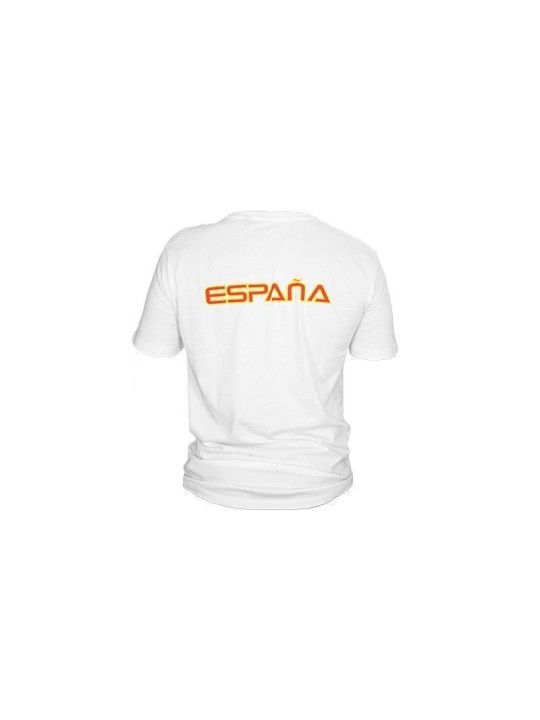 Camiseta blanca equipación nacional RFETA