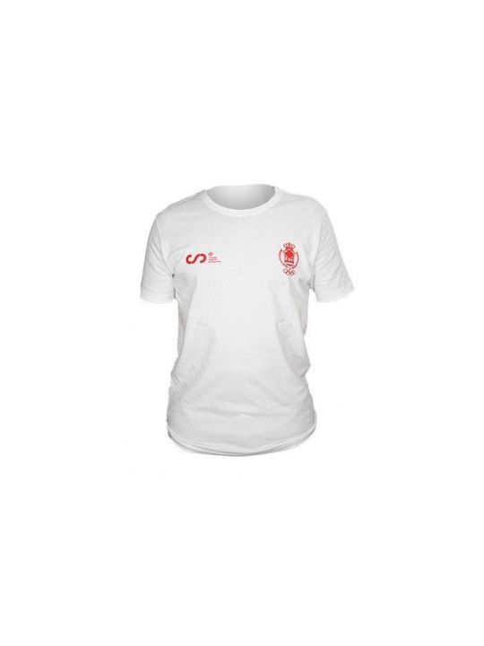Camiseta blanca equipación nacional RFETA
