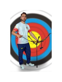 Camiseta competicion hombre equipacion nacional RFETA (sin logo)