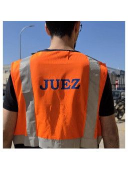 Chaleco reflectante juez RFETA