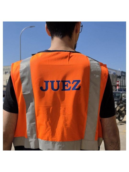 Chaleco reflectante juez RFETA