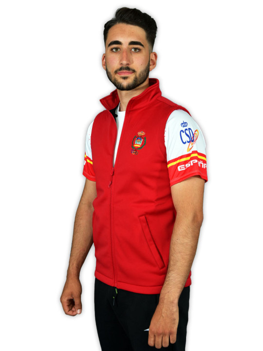 Chaleco hombre equipación nacional RFETA