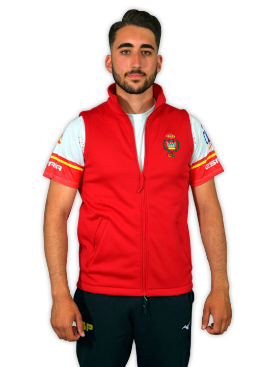 Chaleco hombre equipación nacional RFETA